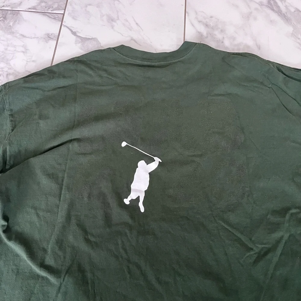 Drake ‘I Like What Drake Likes’ OVO It’s All A Blur Tour Green Baggy Shirt TEE - Picture 4 of 4
